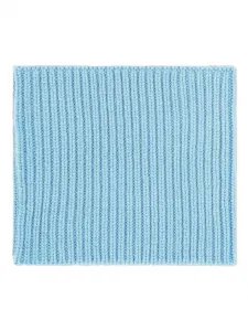 Шарф-снуд в рубчик Eric Bompard, синий