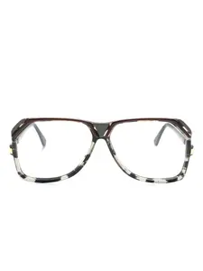 Очки 186 в геометричной оправе Cazal, черный