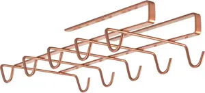 Подвесная корзина Metaltex "Моя кружка", (набор, 2 шт.) 14х6х28 см, медный