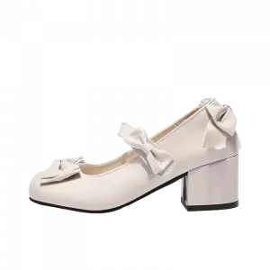 Alxnan Женские туфли Мэри Джейн бежево-розово-черные - бежевые, цвет Ecru