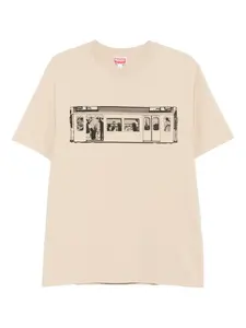 Футболка с принтом Kenzo, нейтральный