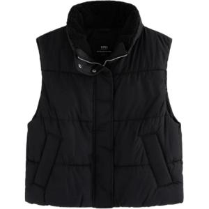 Abercrombie＆Fitch Женская черная жилетка