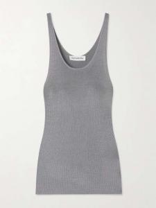 Вязаная майка Rivo The Frankie Shop, серый