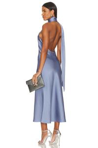 Платье MISHA Vivica, цвет Florentine Blue