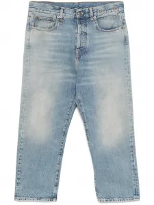 Джинсы с низким шаговым швом R13, синий