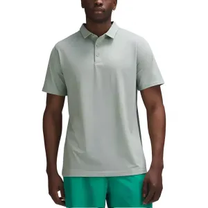 Футболка-поло Evolution мужская Lululemon, mixed color oasis синий/heathered palm cour