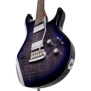 Sterling от Music Man Luke Flame Maple Электрогитара Blueberry Burst