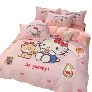 Sanrio Хлопковая пододеяльник 100% хлопок пододеяльник комплект постельного белья