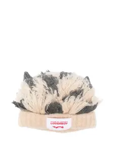 Шапка-бини с пушистыми ушами Charles Jeffrey Loverboy, бежевый