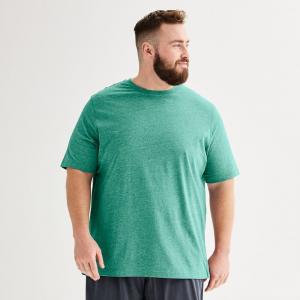 Футболка Big & Tall Tek Gear Essential Gear, цвет Blackout Green