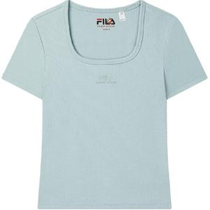 FILA Футболка MAISON KITSUNE ORIGINALE женская Fruit Gray Green