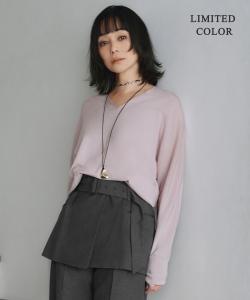 Моющаяся синтетическая трикотажная ткань высокой плотности с V-образным вырезом