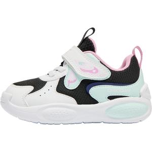 QIAODAN Антискользящие износостойкие лоу-топы для малышей white black blue