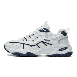 JEEP SPIRIT Абразивоустойчивые дышащие легкие мужские белые низкие кроссовки на платформе с эффектом увеличения роста Премиум-ощущение Окисленный коричневый