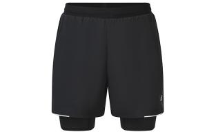 Футболка Athletic вязаные спортивные штаны мужские FILA, Pitch Black