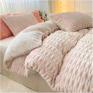 YUSIWOAL Комплект постельного белья зимний утепленный плюшевый