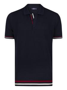 Футболка поло JIMMY SANDERS, темно-синий