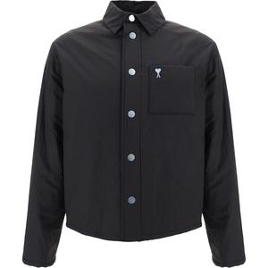 AMIPARIS Ами Ами Де Кер Утепленная рубашка, Black
