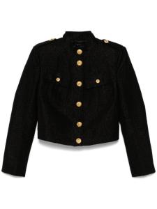 TOM FORD твидовый пиджак, черный