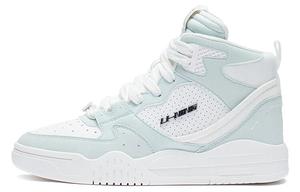 Женские туфли Yuebai Lifestyle с высоким берцем, тонкие, синие/облачно-белые Lining