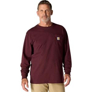 Футболка Carhartt Workwear Pocket Long-Sleeve Carhartt, Port