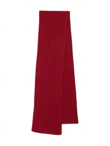 Шарф в рубчик Isabel Marant, красный