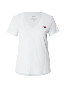 LEVI'S  Футболка 'The Perfect V-Neck' в пастельно-голубом цвете