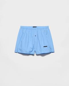 Боксеры из хлопка Prada, сапфирово-синий