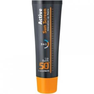 Frezyderm Active Sun Screen Бальзам для губ Spf 50+ 15 мл, F Frezyderm Dermoceuticals