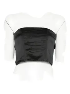 Укороченный топ Forte Forte, черный