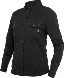 Женская мотоциклетная футболка John Doe motoshirt xtm, Black