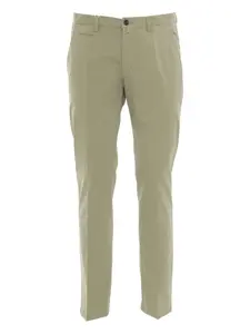 Брюки с застежкой на пуговицах Briglia 1949, зеленый