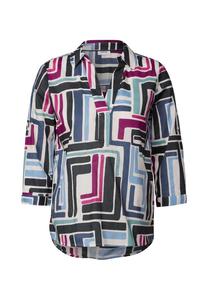 Хлопковая рубашка блузка Cecil, цвет 32259 light alaba