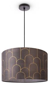 Подвесной светильник Paco Home Hugo Pd1 Pil 005, черный - алюминий - 46 x 27 x 46 см