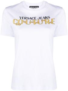 Versace Jeans Couture футболка с логотипом, белый