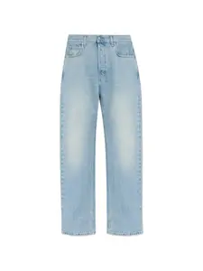 Джинсы прямого кроя с пятью карманами Haikure, синий