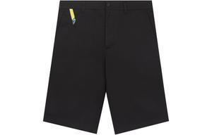 Повседневные шорты мужские черные VERSACE
