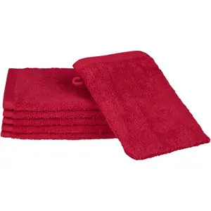 Мочалка для рук ROSС Премиум 100% хлопок Ross, Granat