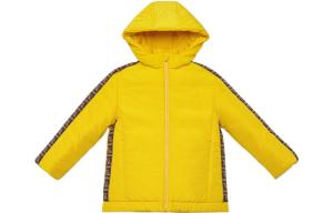 Детская утепленная куртка FENDI, желтый