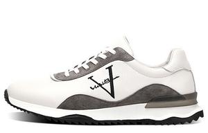 Кроссовки мужские Lifestyle Shoes Men Low-Top White Gray Vicki Brown