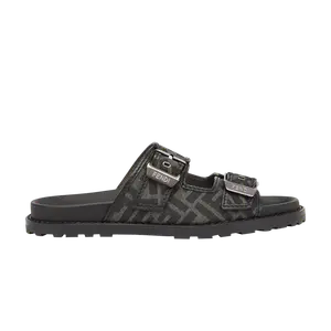 Кроссовки Fendi Feel Sandal, цвет FF Jacquard - Black