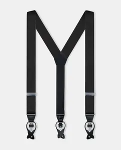 Двойной ремень для мужчин в футляре Leyva, черный