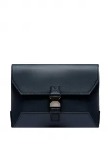 Сумка-мессенджер Milo с пряжкой Lancel, синий