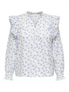 ONLY Carmakoma Блузка 'CARIDRIS' в белом цвете