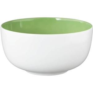 Сельтманн Вейден миска Liberty - Meadow Grasses green 1 шт. из фарфора, пищевая миска 17,5 см Seltmann Weiden, белый/зеленый