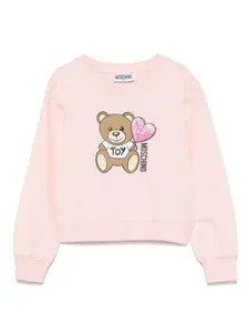 Толстовка Teddy Bear Moschino Kids, розовый
