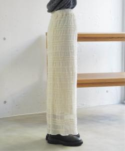 Юбка-трапеция с оборками и кружевом, узкая, присборенная.