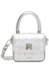 Сумка Ma quad nano Amiri, серебро