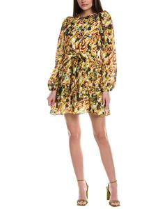 Престон мини-платье из льняной смеси Marie Oliver