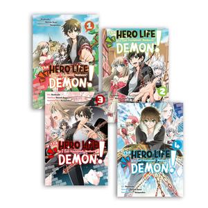 Манга The Hero Life of a (Self-Proclaimed) Mediocre Demon! Manga (1-4) Bundle
